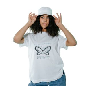 LokkHart Unisex T Shirt –  Still Give Me Butterflies Gray