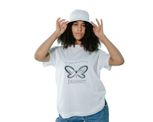 LokkHart Unisex T Shirt –  Still Give Me Butterflies Gray